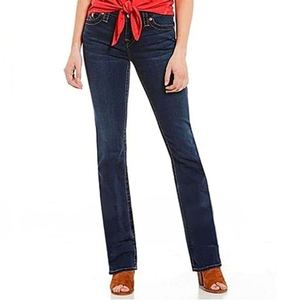 True Religion Blue Irre Flap Pocket Jeans 30